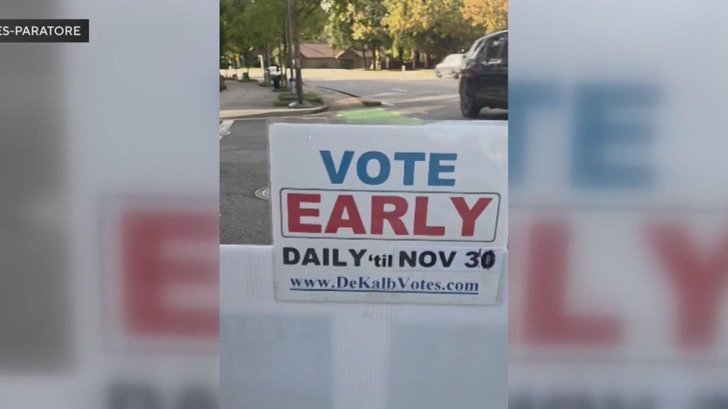 Incorrect early voting signs in Decatur raise voter concerns — Sandy Springs Community news